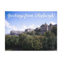 ITINERÁRIOS: Saudações de Edimburgo!