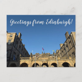 Cartão Postal ITINERÁRIOS: Saudações de Edimburgo!
