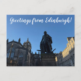 Cartão Postal ITINERÁRIOS: Saudações de Edimburgo!