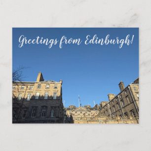 Cartão Postal ITINERÁRIOS: Saudações de Edimburgo!
