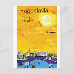Cartão Postal Iugoslávia, Sunny Adriatic