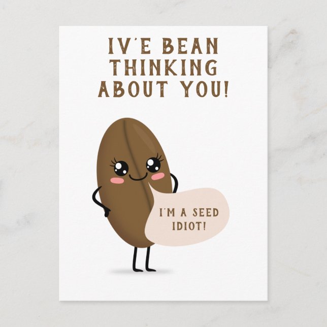 Cartão Postal iv estava pensando em você (Frente)