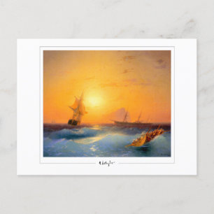 Cartão Postal Ivan Aivazovsky #168 - Cartão-postal de arte
