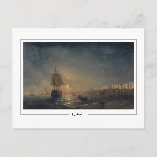 Cartão Postal Ivan Aivazovsky #559 - Cartão-postal de arte (Frente)