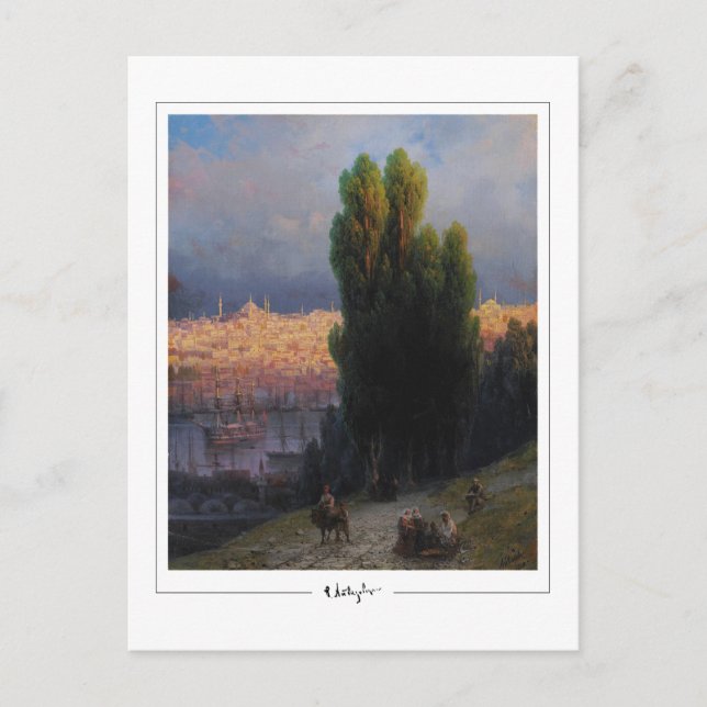 Cartão Postal Ivan Aivazovsky #629 - Cartão-postal de arte (Frente)