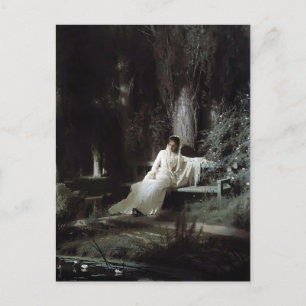 Cartão Postal Ivan Kramskoy- Noite enluarada