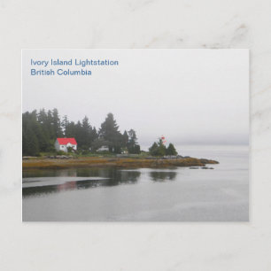 Cartão Postal Ivory Island Lightstation