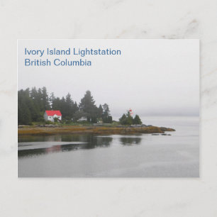 Cartão Postal Ivory Island Lightstation