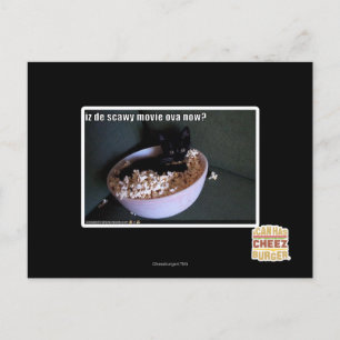Cartão Postal Iz de scawy filme ova agora?