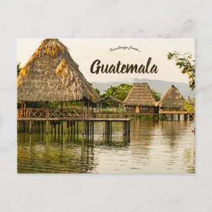 Cartão Postal Izabala Guatemala