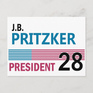 Cartão Postal J.B. Pritzker 2028