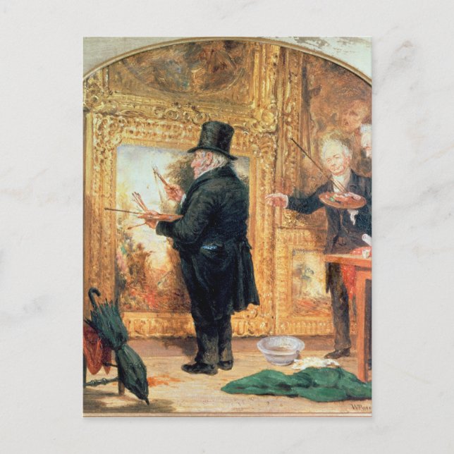 Cartão Postal J. M. W.Turner  at the Royal Academy (Frente)