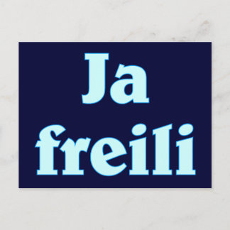 Cartão Postal Ja freili Freilich Bayern bayrisch bayerisch