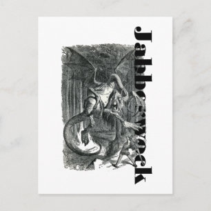 Cartão postal Jabberwock