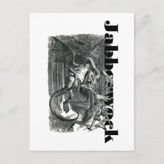 Cartão postal Jabberwock
