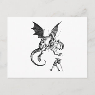 Cartão Postal Jabberwocky