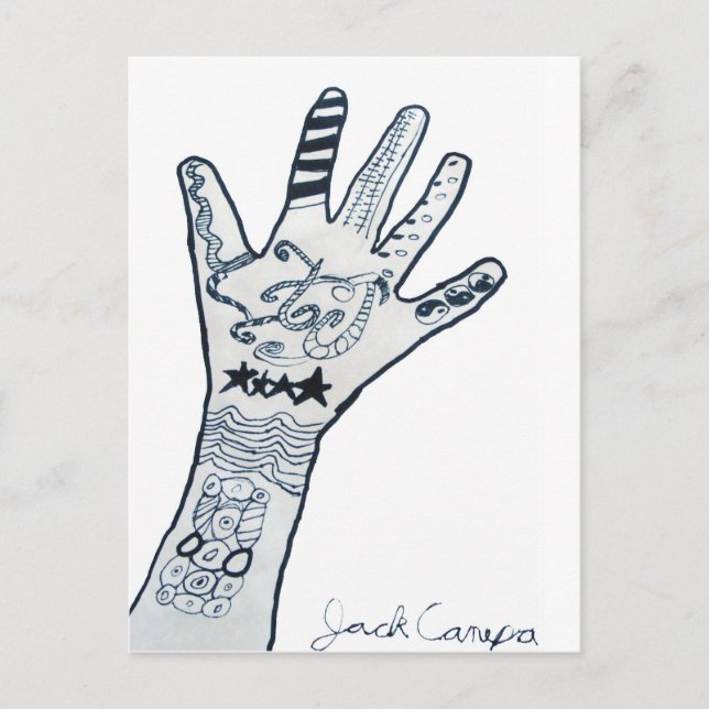 Cartão Postal Jack Canepa (Frente)