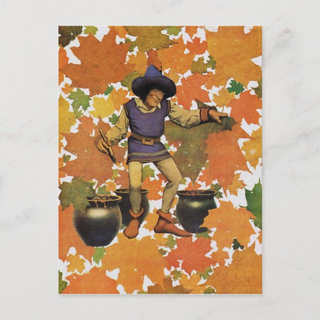 Cartão Postal Jack Frost (Frente)