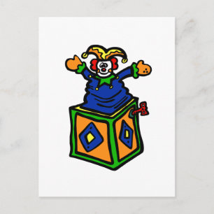 Cartão Postal Jack na caixa