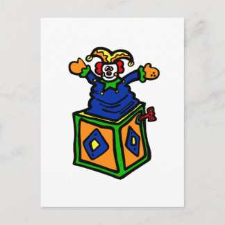 Cartão Postal Jack na caixa