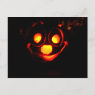 Cartão Postal Jack O'Lantern All A'Glow