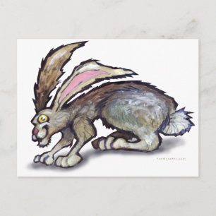 Cartão Postal Jack Rabbit