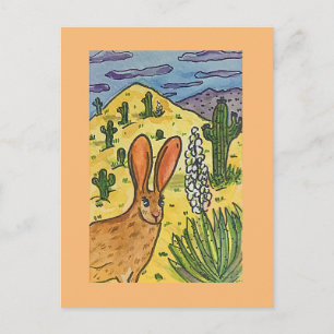 Cartão Postal Jack Rabbit, Paródia de Arte Original