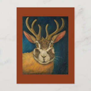 Cartão Postal Jackalope