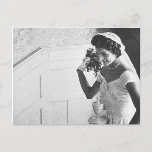 Cartão Postal Jackie Kennedy, 1953 (Frente)