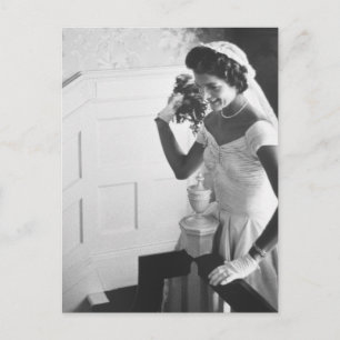 Cartão Postal Jackie Kennedy, 1953