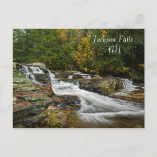 Cartão Postal Jackson Falls, Cartão-postal NH