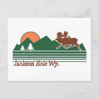 Cartão Postal Jackson Hole Wyoming
