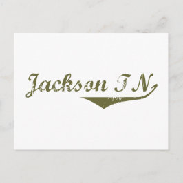 Cartão Postal Jackson Revolution t shirts