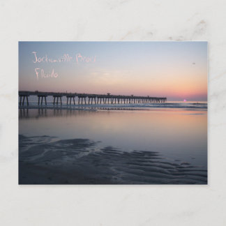Cartão Postal Jacksonville Beach, Florida - Sunrise