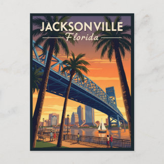 Cartão Postal Jacksonville Flórida