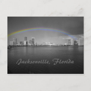 Cartão Postal Jacksonville, Flórida Rainbow