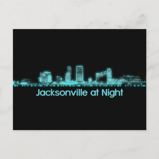 Cartão Postal Jacksonville Skyline
