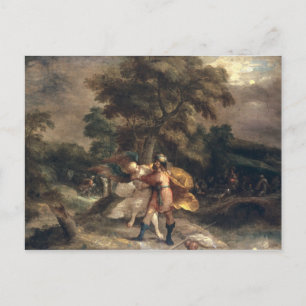 Cartão Postal Jacob e o Anjo