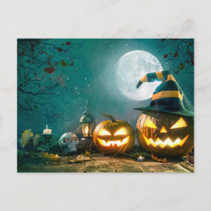 Cartão Postal Jacolantern Funny Jack o Lantern Simples jack o