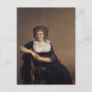 Cartão Postal Jacques David- Robertine Tourteau