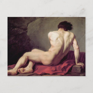 Cartão Postal Jacques-Louis David - Pátroclo