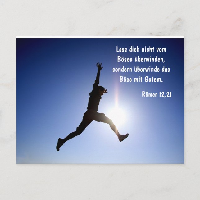 Cartão Postal Jahreslosung 2011 (Frente)