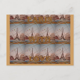 Cartão Postal J'aime Paris (I Love Paris)