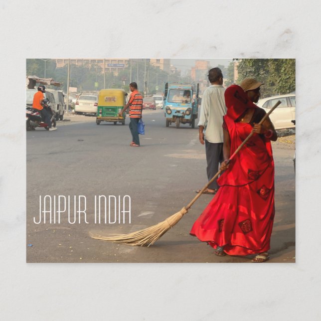 Cartão postal Jaipur India (Frente)