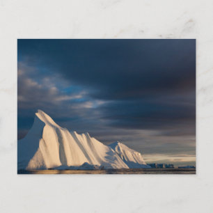 Cartão Postal Jakobshavn Isfjord Groenlândia