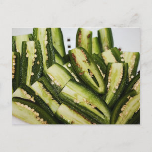 Cartão Postal Jalapeno Halves