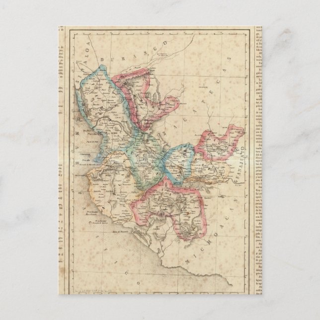 Cartão Postal Jalisco, México 2 (Frente)