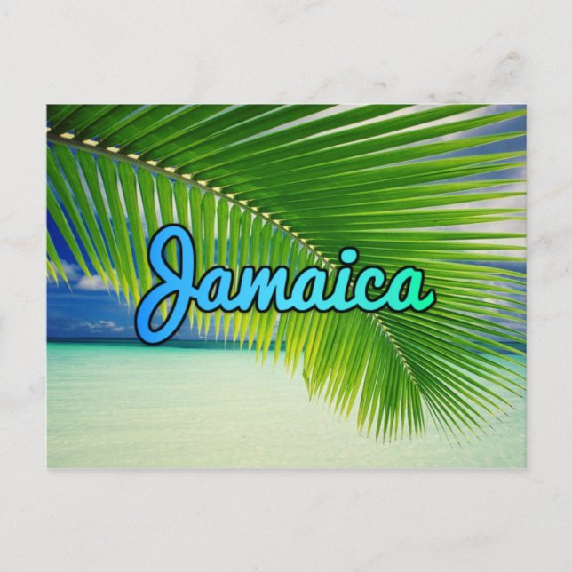 Cartão Postal Jamaica (Frente)