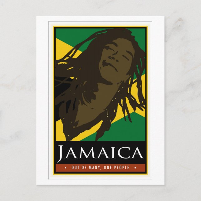 Cartão Postal Jamaica (Frente)