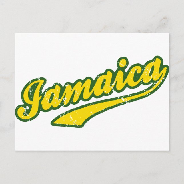 Cartão Postal Jamaica (Frente)